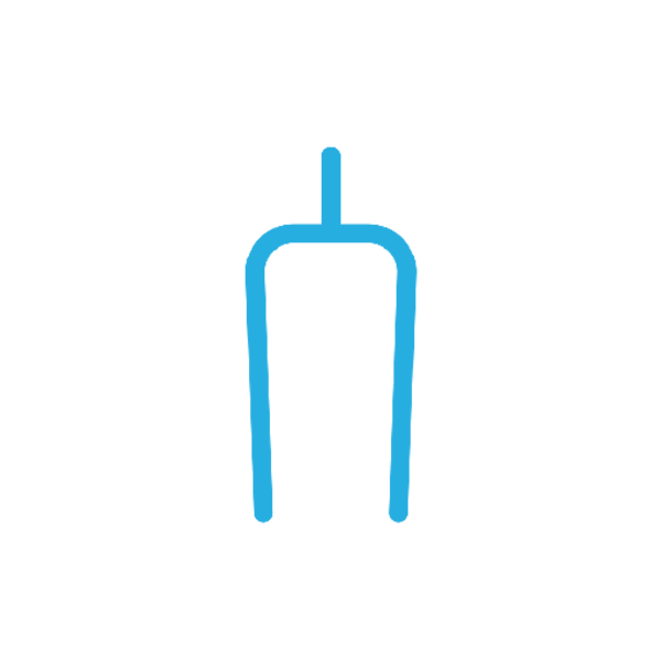 Tenways Tenways spare part: CGO600 Plus Front fork(Blue) CS