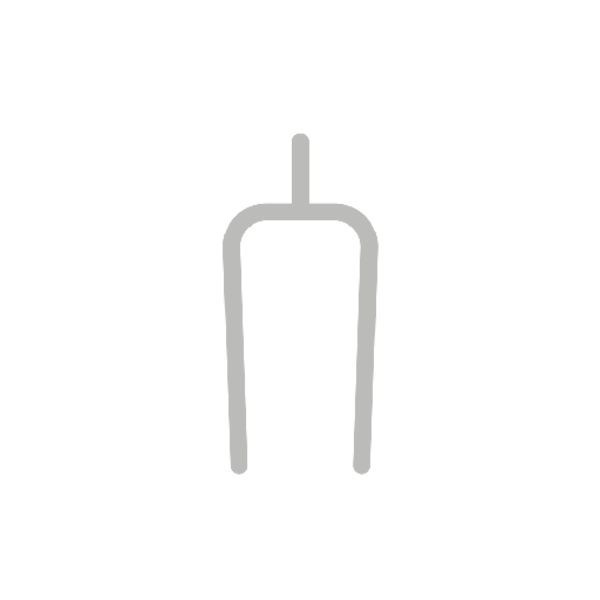 Tenways Tenways spare part: CGO600 Pro Pebble Grey Fork CS