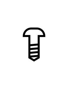 Tenways Tenways spare part: CGO800S Stem screw(M6*20L) CS