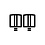 Tenways Tenways spare part: LONGTAIL DUO Folding rear pedal(left) CS