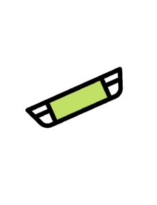 Tenways Tenways spare part: Battery cover Green CGO600Pro V1