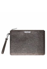 Katie Loxton Clutch - Metallic Charcoal