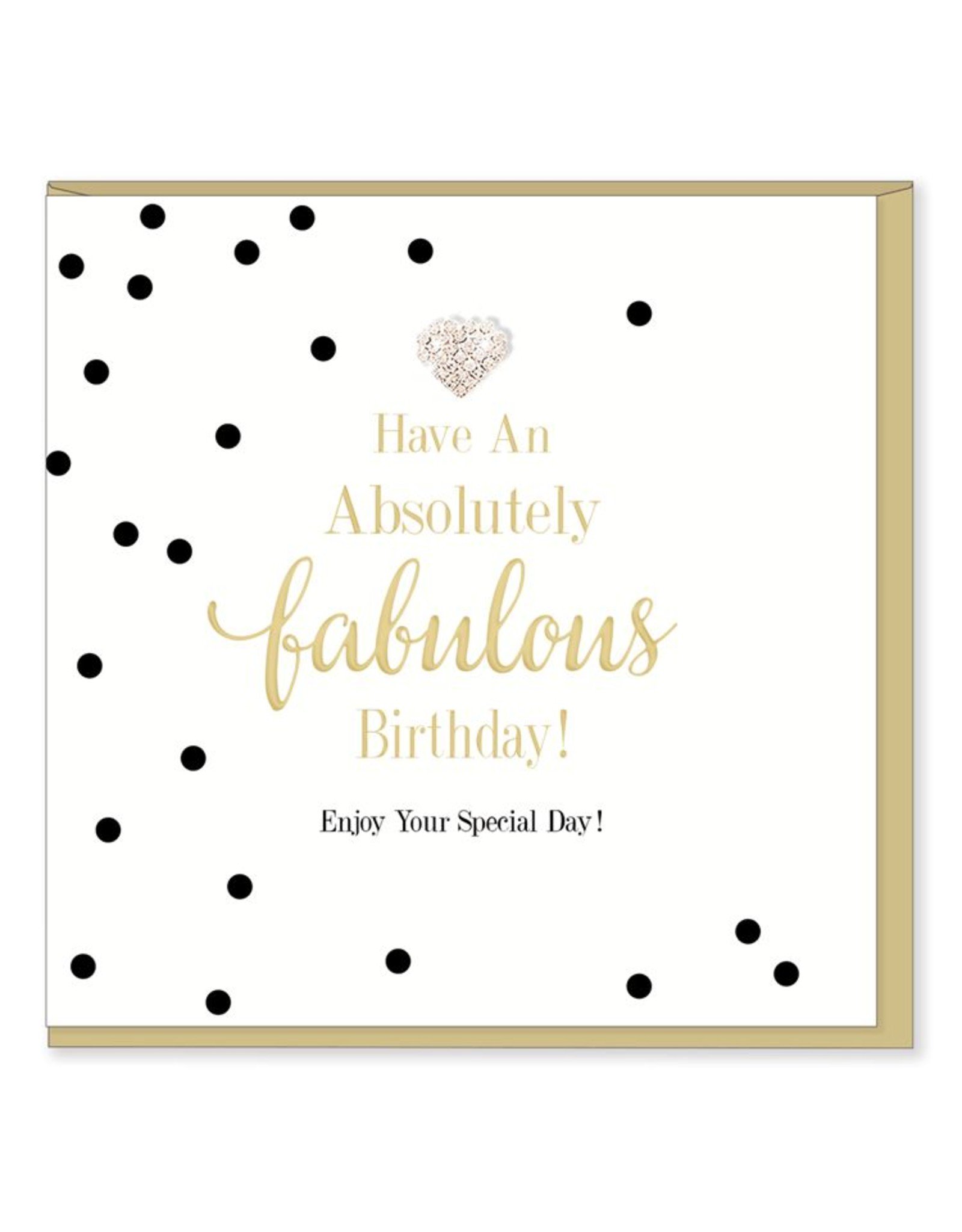 Hearts Design Wenskaart - Have a Fabulous Birthday