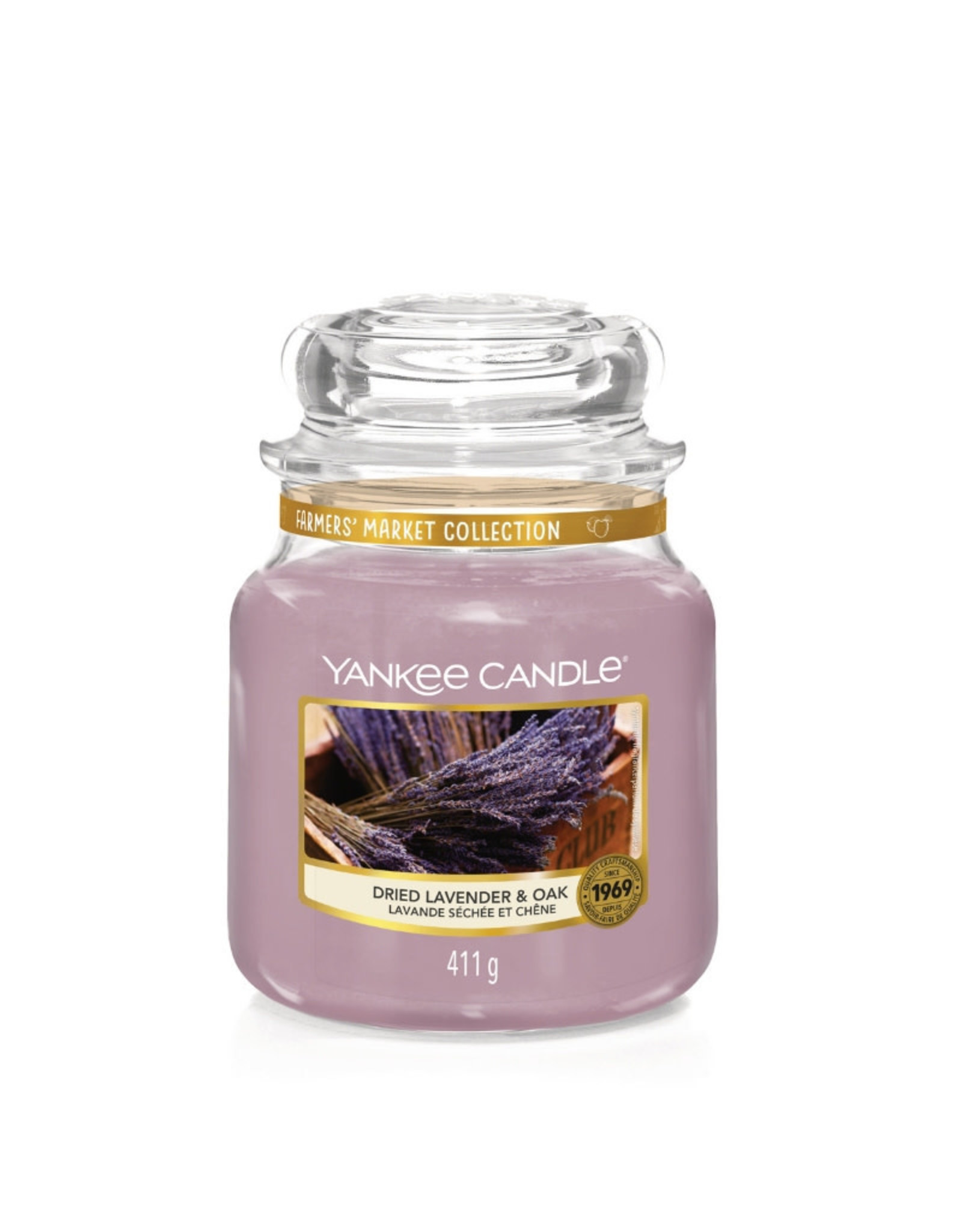 Yankee Candle Dried Lavender & Oak - Medium jar