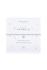Joma Jewellery A Little - Sparkle - Armband Zilver