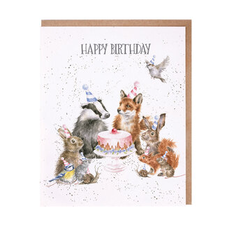 Wrendale Wenskaart - Happy Birthday