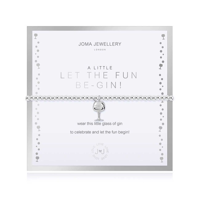 Joma Jewellery Boxed A Little - Let the Fun be-Gin! - Armband