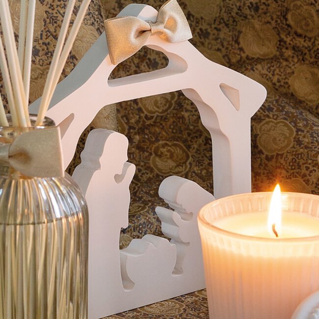 Mathilde M Sapin Doré  - Geurdecoratie Kerststal