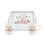 Wrendale Set Mokken & Tray - Flamingle Bells