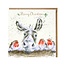 Wrendale Wenskaart - The Christmas Donkey