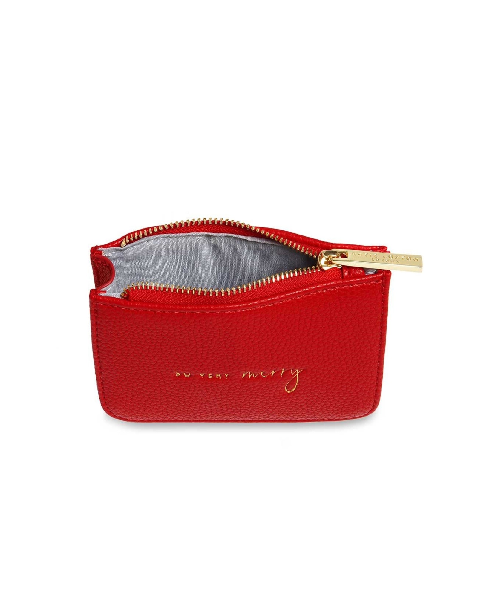 Katie Loxton Geldbeugel - So Very Merry - Rood