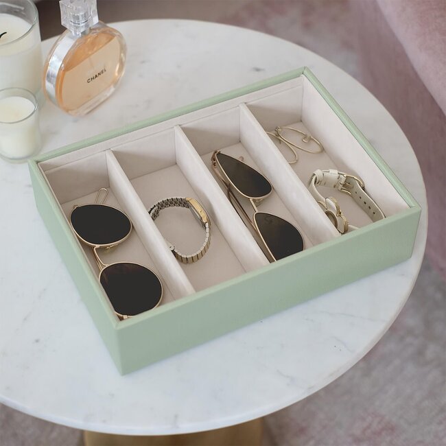 Stackers Sage Green - Classic - 4 Section Hoog