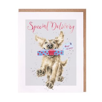 Wrendale Wenskaart - Special Delivery