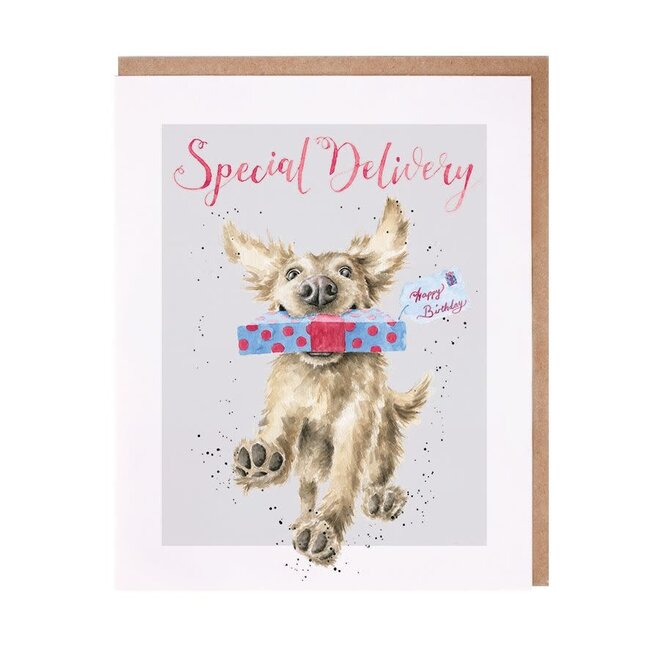 Wrendale Wenskaart - Special Delivery