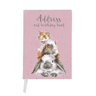 Wrendale Adresboek - Piggy in the middle
