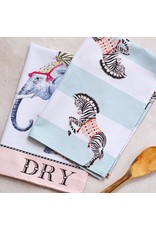 Yvonne Ellen Animals - Tea Towels Elephant & Zebra