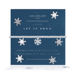 Joma Jewellery A Little - Let it Snow - Armband