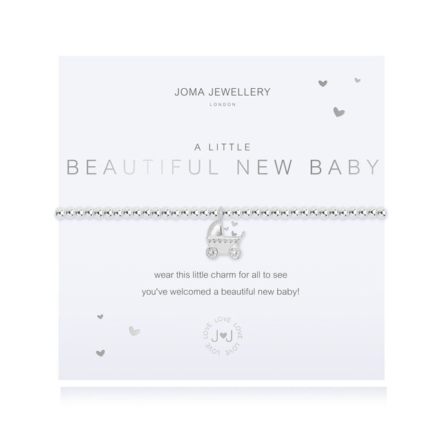 Joma Jewellery A Little - Beautiful New Baby - Armband