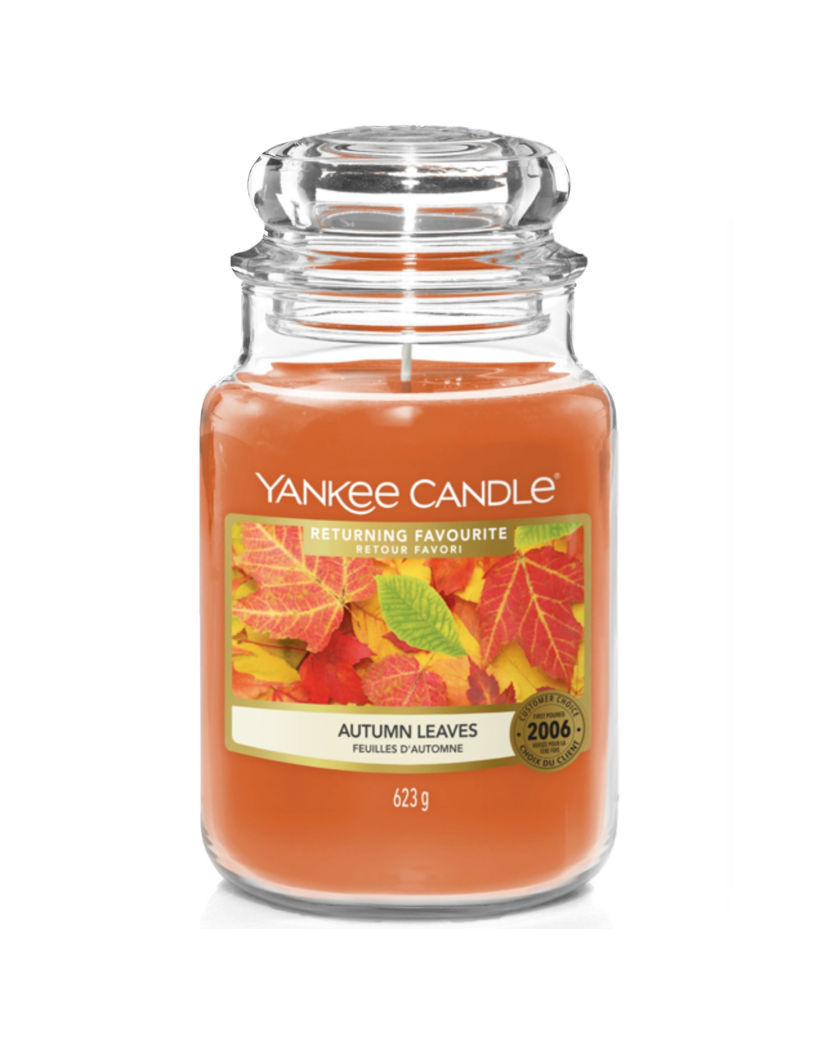 Yankee Candle Autumn Leaves - Large Jar