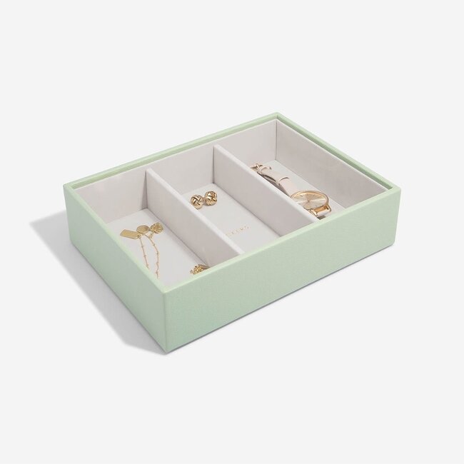 Stackers Sage Green - Classic - 3 section Hoog
