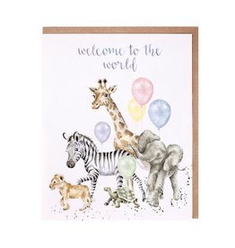 Wrendale Wenskaart - Welcome to the World