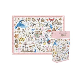 Wrendale Puzzel - Garden Birds