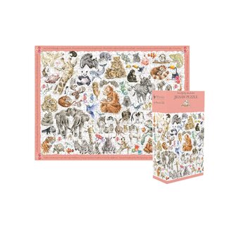 Wrendale Puzzel - Zoology