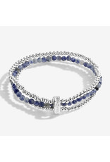Joma Jewellery Wellness Stones - Blue Lace Agate - Armband