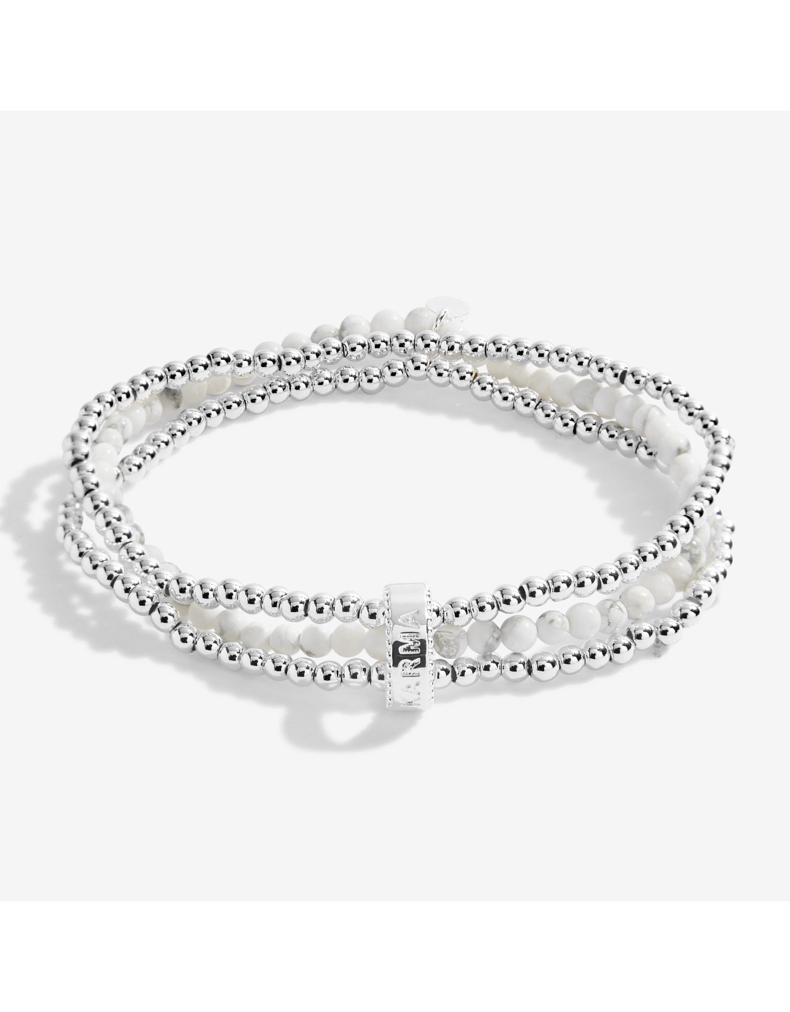 Joma Jewellery Wellness Stones - Howlite - Armband