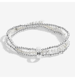 Joma Jewellery Wellness Stones - Howlite - Armband