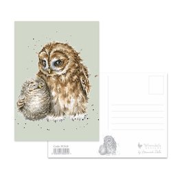 Wrendale Postkaart - Owlways by your Side