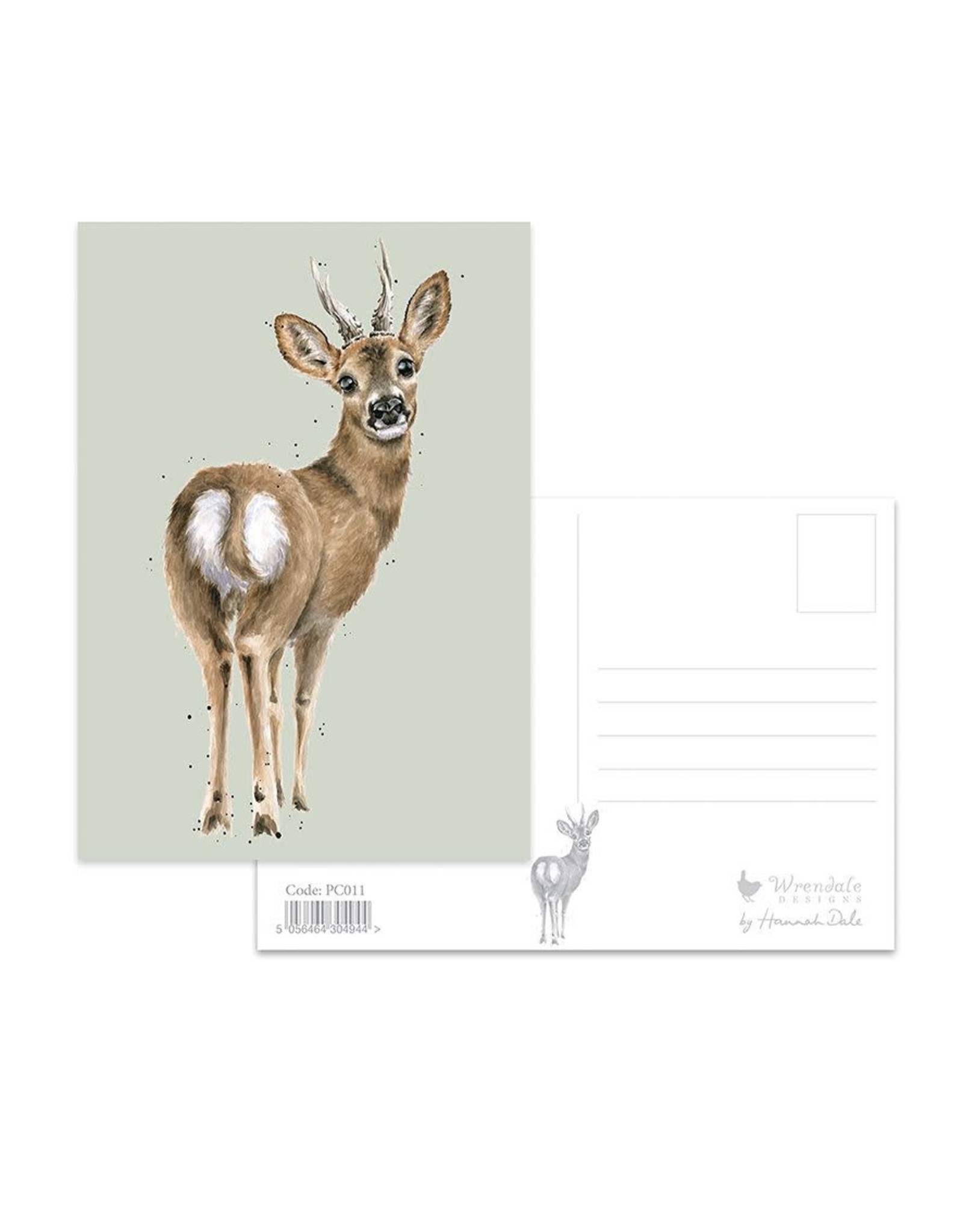 Wrendale Postkaart - The Roe Deer