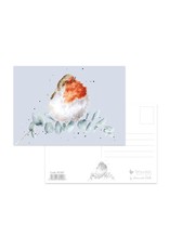 Wrendale Postkaart - Eucalyptus Robin