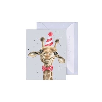 Wrendale Mini Wenskaart - Here for the Cake