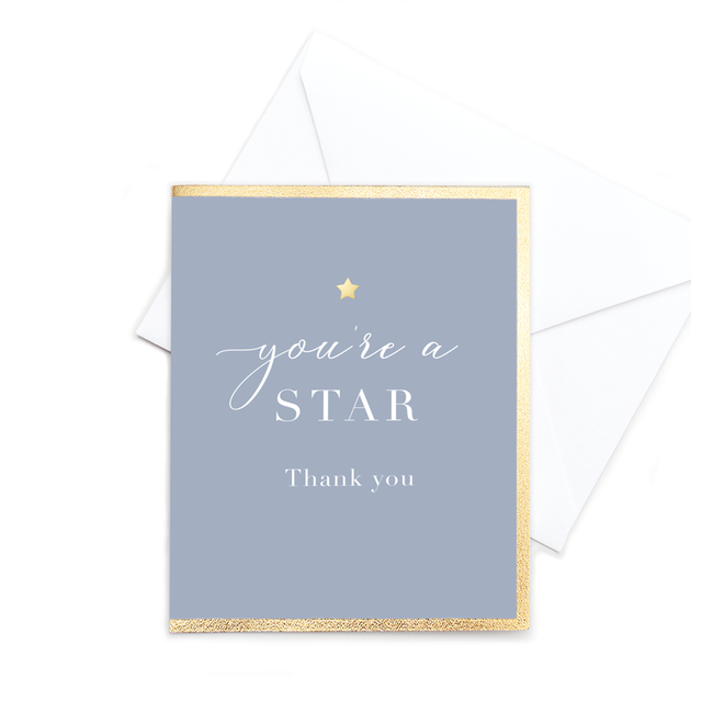 Hearts Design Wenskaart - Pop - You're a Star