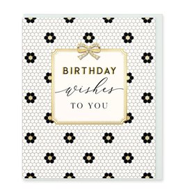 Hearts Design Wenskaart - Birthday Wishes to You