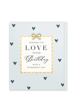 Hearts Design Wenskaart - Sending Love you your Birthday