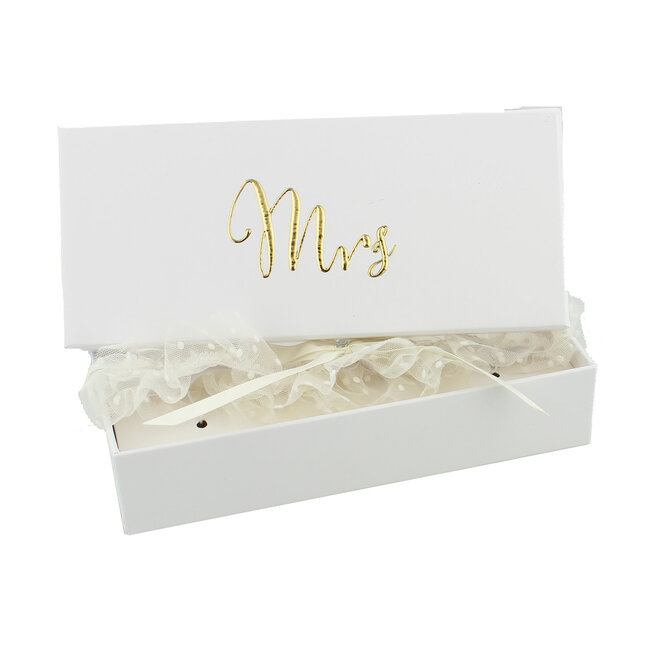 Kousenband in Giftbox - Mrs