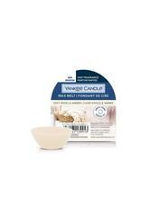 Yankee Candle Soft Amber & Wool - Wax Melt