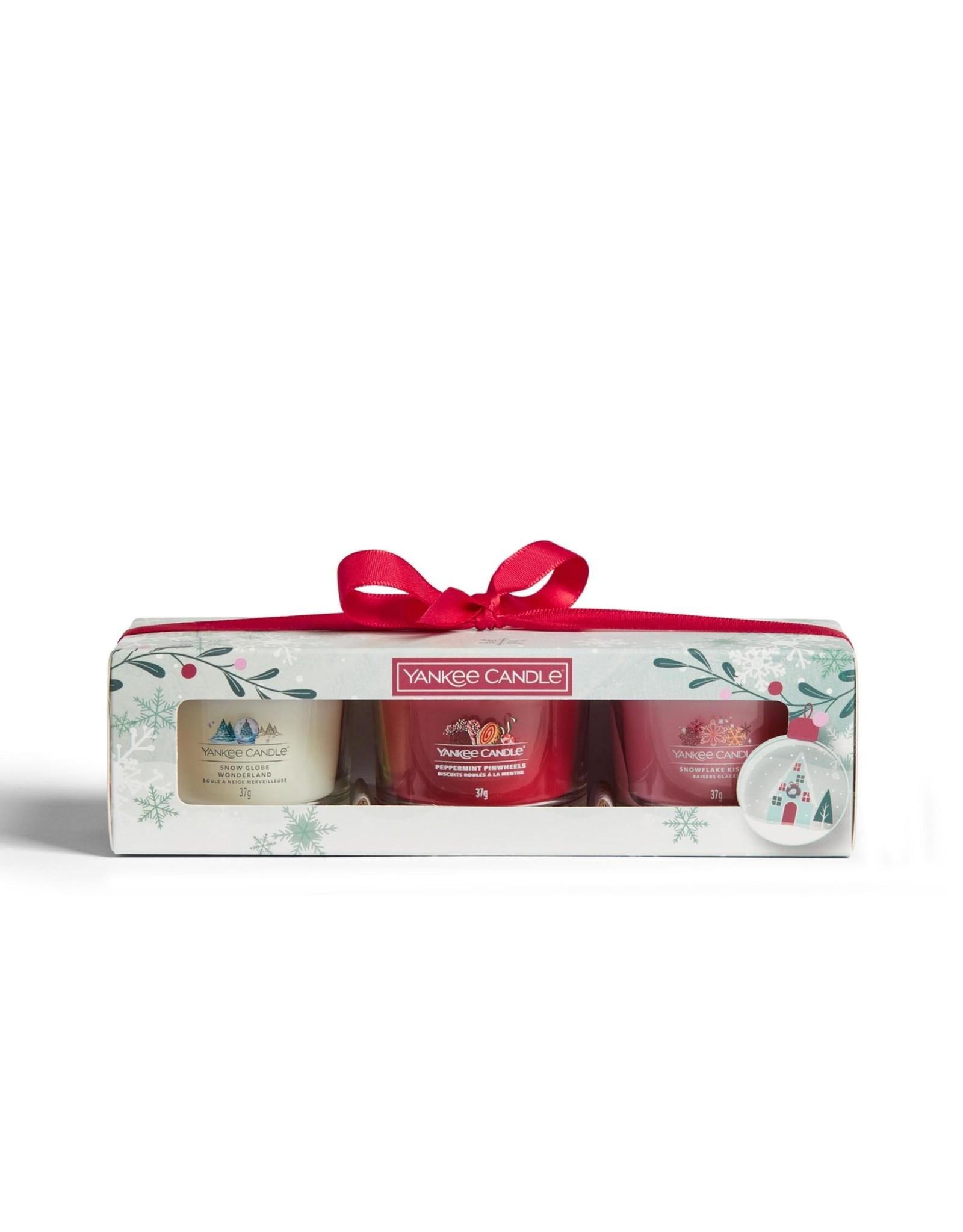 Yankee Candle Snow Globe Wonderland - 3 Filled Votive Gift Set