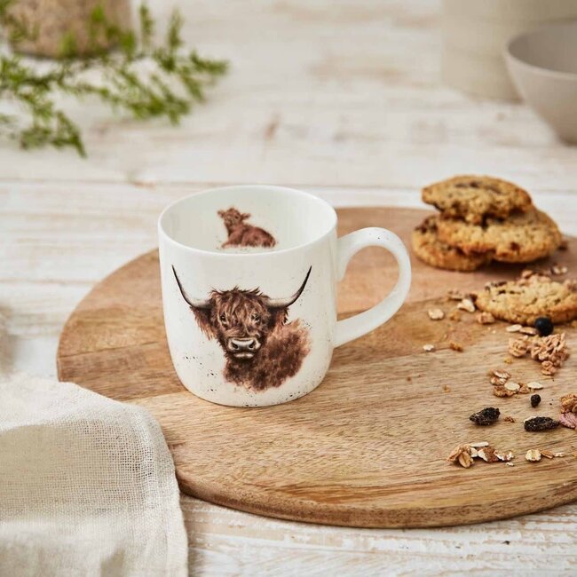 Wrendale Mok - Highland Cow