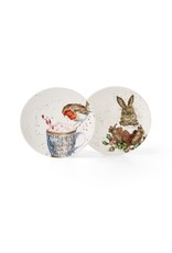 Wrendale Set Borden - Robin & Rabbit