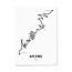 WIJCK. Cycling - Alpe d'Huez - Tour de France 30 x 40cm