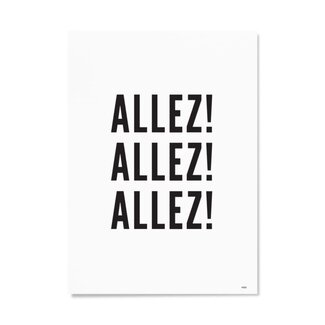 WIJCK. Cycling - Allez! Allez! Allez!- Tour de France 30 x 40cm