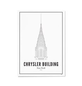 WIJCK. New York - Chrysler Building 40 x 50cm