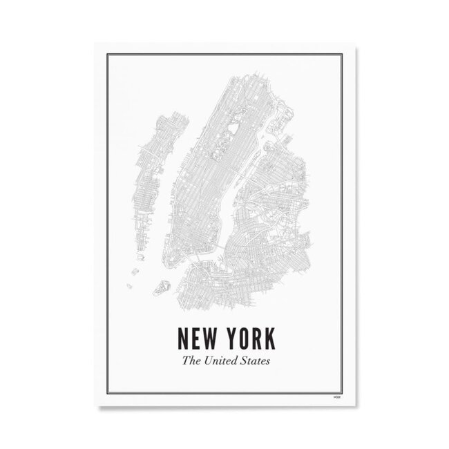 WIJCK. New York - City 30 x 40cm