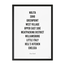 WIJCK. New York - City Typo 30 x 40cm