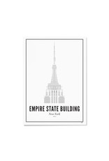WIJCK. New York - Empire State Building 40 x 50cm