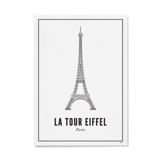 WIJCK. Paris - La Tour Eiffel 40 x 50cm