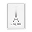 WIJCK. Paris - La Tour Eiffel 40 x 50cm